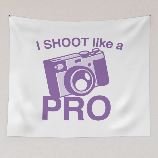 Item preview, I shoot like a PRO (traditional camera) photographer  designed and sold by jazzydevil.