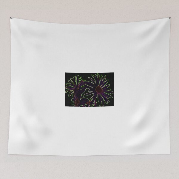 Item preview, Even A Flower Can Be Neon Purple and Green designed and sold by adriturner.