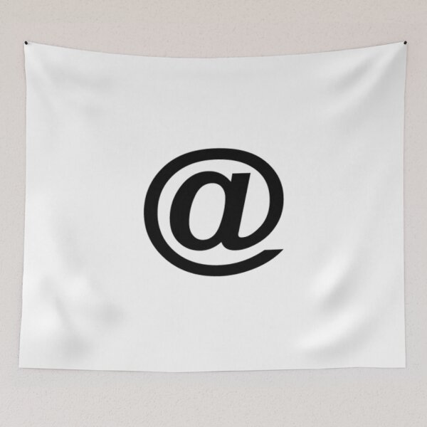 Item preview, @ Sign  designed and sold by Alpacalamity.
