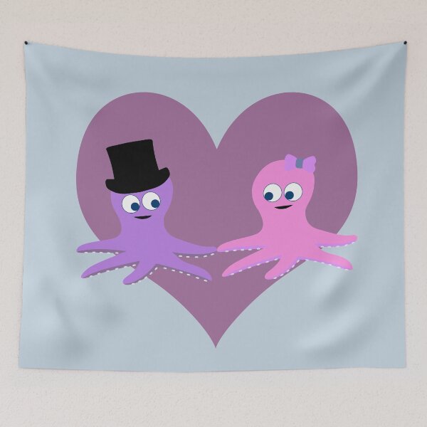 Artikelvorschau, Krake-Liebe entworfen und verkauft von Hedgie Designs.