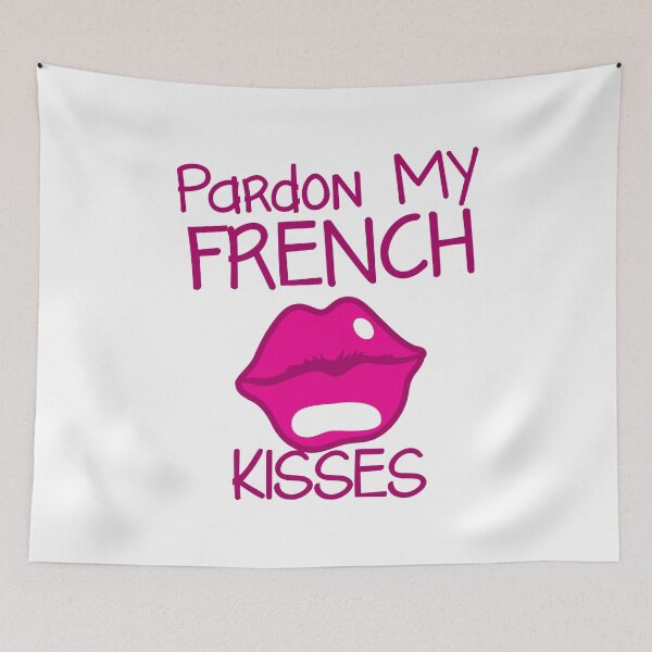 Item preview, Pardon my FRENCH kisses  designed and sold by jazzydevil.