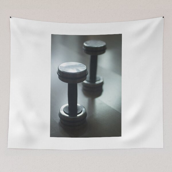 Item preview, Dumbbell gym metal weights in gym health club designed and sold by edwardolive.