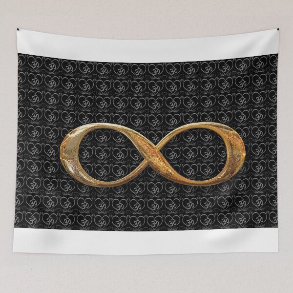 Item preview, Infinity, gold, OM designed and sold by TJ Devadatta Best.