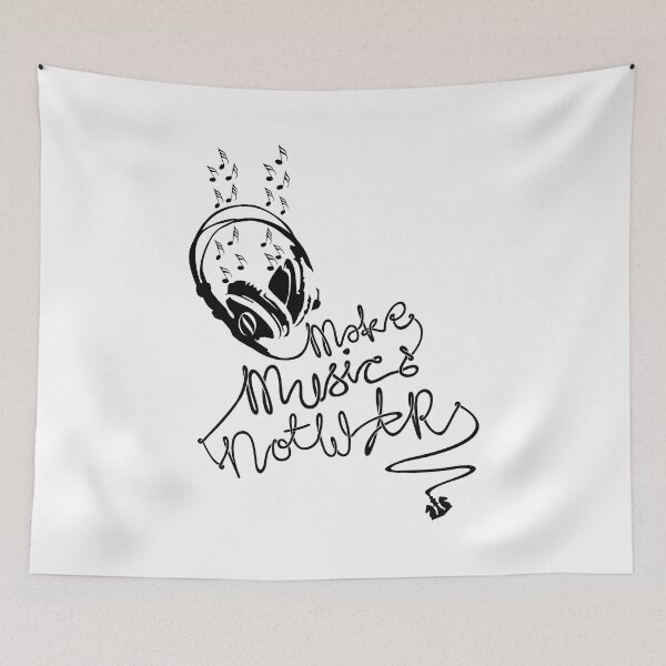Item preview, Make Music Not War designed and sold by SeanMilks.