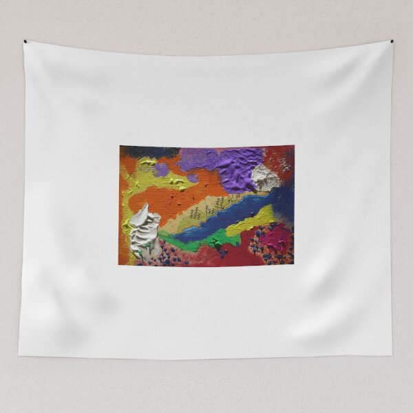 Item preview, Alberta Canada abstract collage designed and sold by JoAnnFineArt.