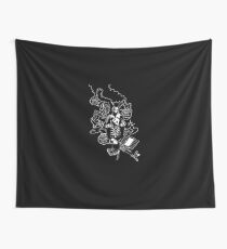 Donnie Darko (schwarzer Hintergrund) Wandbehang