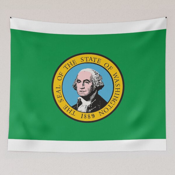 Item preview, Washington Flag designed and sold by tony4urban.