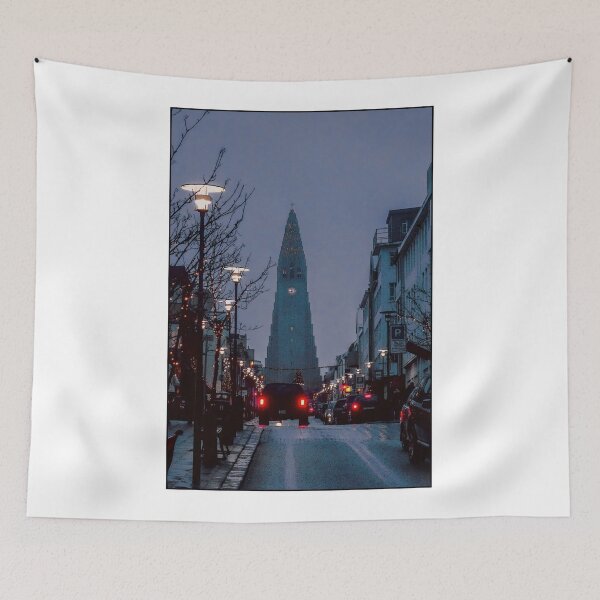 Item preview, View towards Hallsgrimkirkja, Reykjavik, Iceland. designed and sold by TimConstable.
