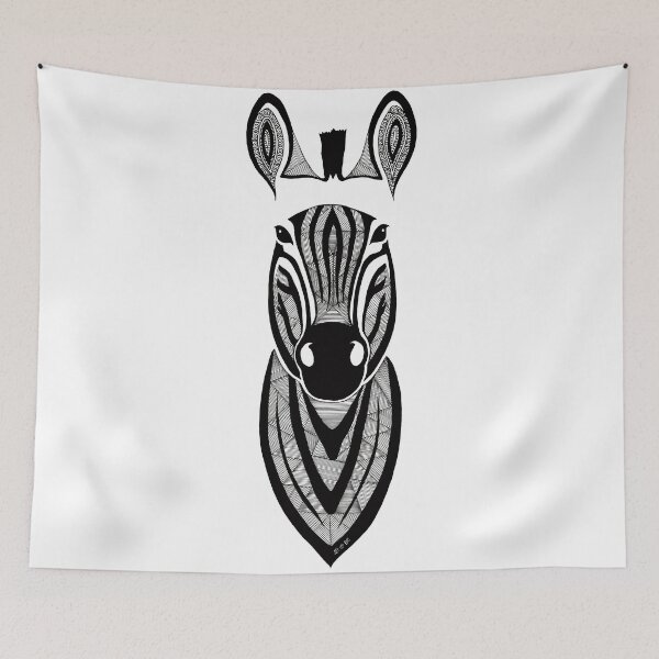Item preview, Zebra black and white designed and sold by artetbe.