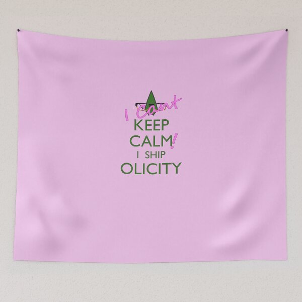 Item preview, I cant keep calm i ship olicity (pink) designed and sold by BasiliskOnline.