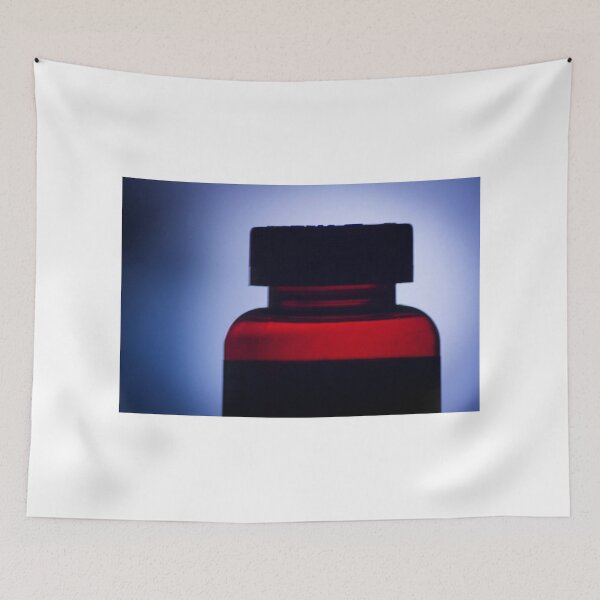 Item preview, Vitamin pill bottle silhouette photograph designed and sold by edwardolive.