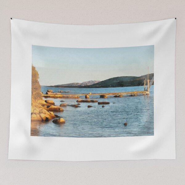Item preview, Arzachena: seascape with stones designed and sold by Giuseppe Cocco.