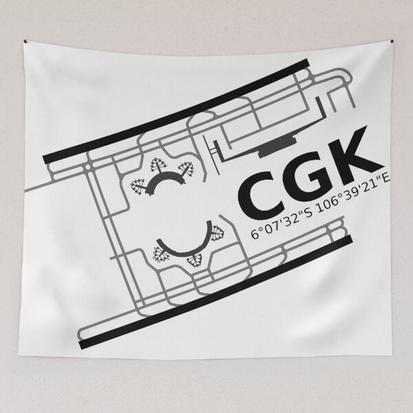 Item preview, Soekarno-Hatta International Airport designed and sold by game2genesis.