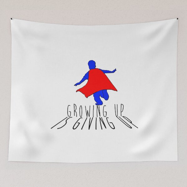 Item preview, Growing up is Giving Up designed and sold by PrintSideYerp.