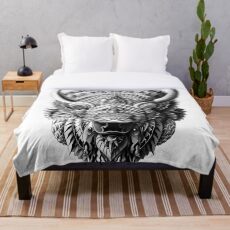 Bison Fleecedecke