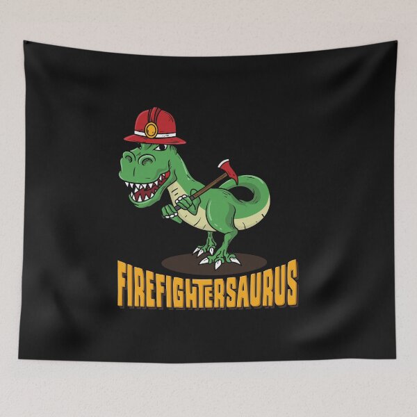 Item preview, Firefighter Dinosaur design I Firefightersaurus gift designed and sold by biNutz.