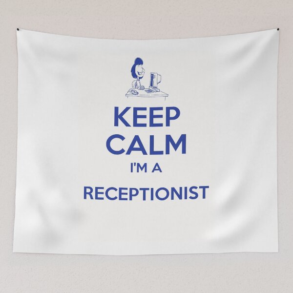 Item preview, Keep calm, i'm a receptionist designed and sold by Dis-An-Dat.