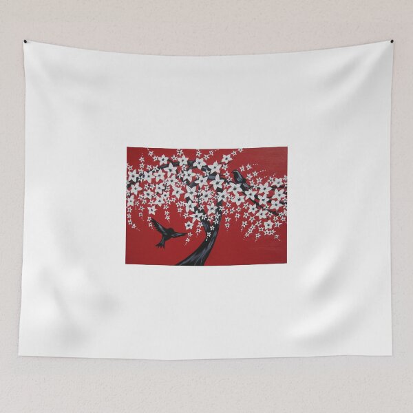 Item preview, Red sakura bliss designed and sold by cathyjacobs.