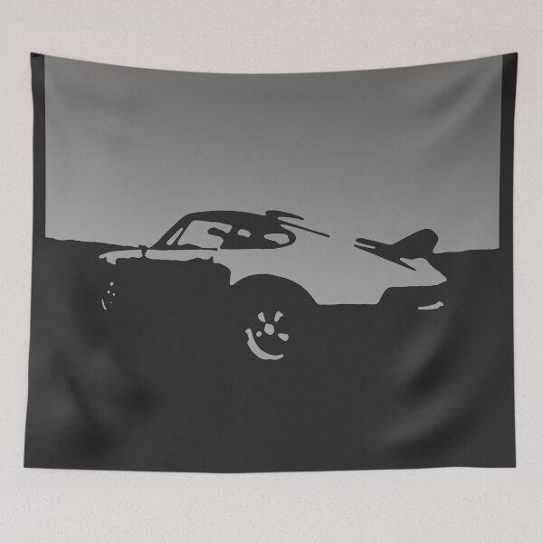 Item preview, Porsche 911 Carrera - Gray on Black designed and sold by uncannydrive.