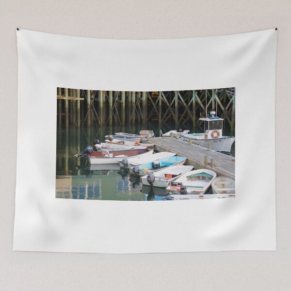 Item preview, Small Boats Bar Harbor Maine  designed and sold by TKPhotos.