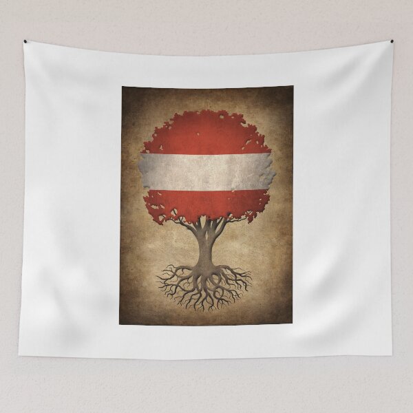 Item preview, Tree of Life with Austrian Flag designed and sold by JeffBartels.