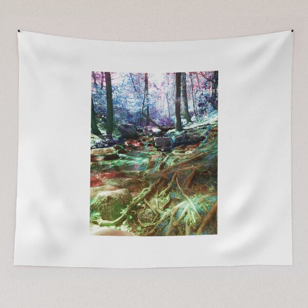 Item preview, psychedelic forest designed and sold by mackenzieleigh1.