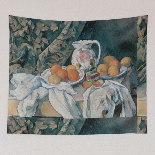 Item preview, Subtly Ruined Cezanne - Puzzle Cube designed and sold by weavernap.