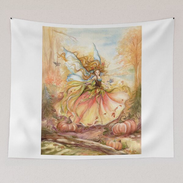 Item preview, "Dance of Autumn" designed and sold by Jannafairyart.