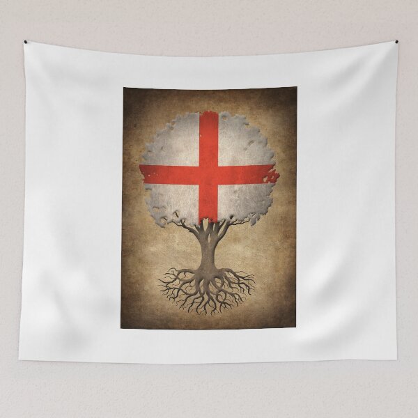 Item preview, Tree of Life with English Flag designed and sold by JeffBartels.