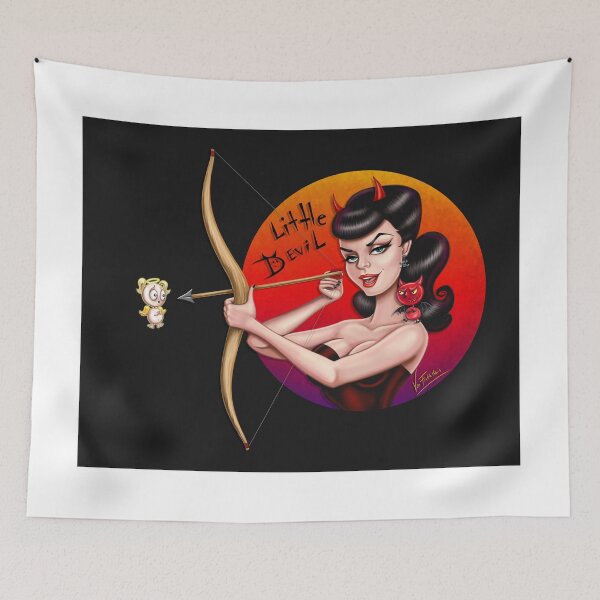 Item preview, Bad Bettie - Little Devil! designed and sold by Isobel Von Finklestein.