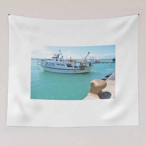 Item preview, Fishing Boat In Licata designed and sold by Malcolm Snook.