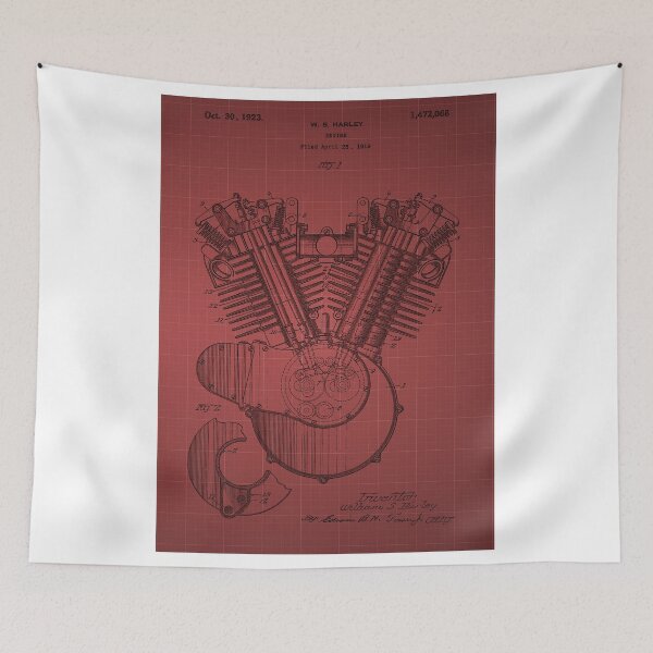 Item preview, Engine patent from 1919  designed and sold by chris2766.