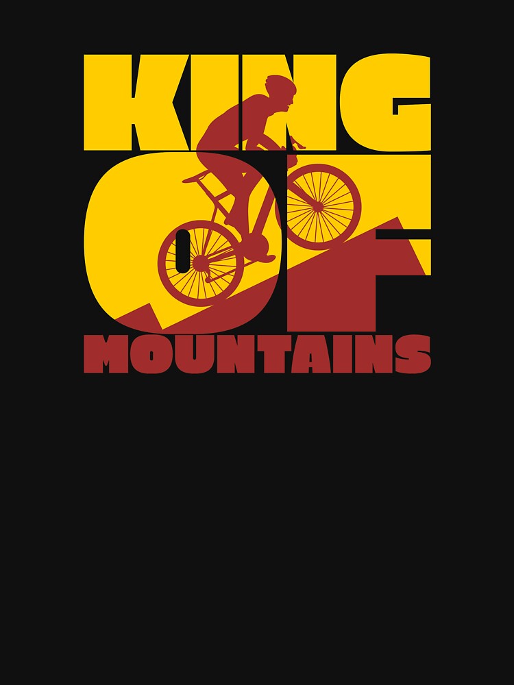 tour de france king of the mountains t shirt