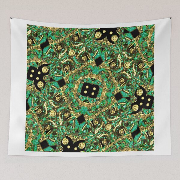 Item preview, Luxury Abstract Golden Grunge Art designed and sold by DFLC Prints.