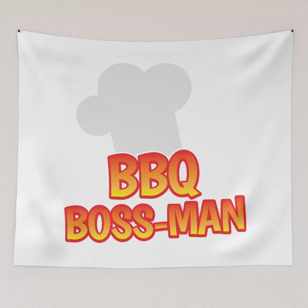 Item preview, BBQ Boss man Barbecue chef designed and sold by jazzydevil.