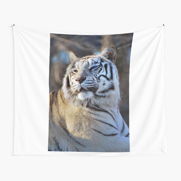 White Tiger Tapestry