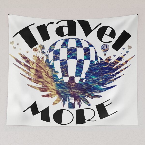 Item preview, Travel More quote designed and sold by JBJart.