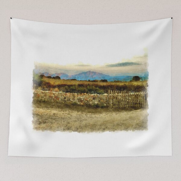 Item preview, Arzachena: landscape with mountain designed and sold by Giuseppe Cocco.