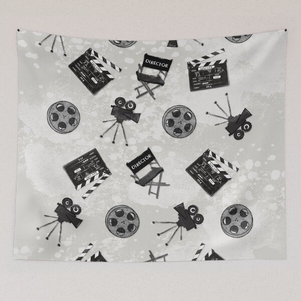 Item preview, Classic Film Pattern designed and sold by GeekyMcGeekface.