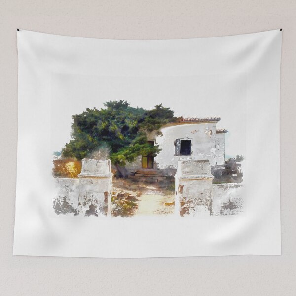 Item preview, Island Caprera: house and tree designed and sold by Giuseppe Cocco.