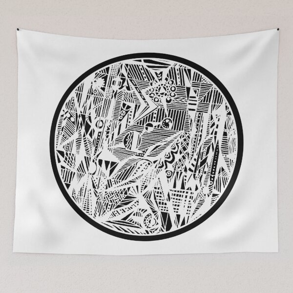 Item preview, Circle 5 - Geometric - White Variation designed and sold by Heatherian.