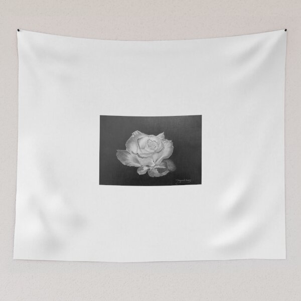 Aperçu de l'œuvre Rose in Graphite Pencil créée et vendue par Margarete Bom.