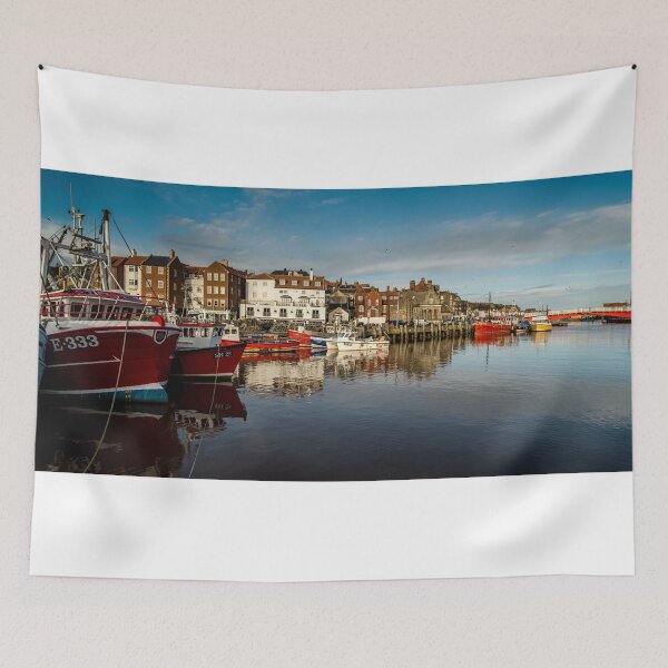 Item preview, Whitby Harbour Panoramic designed and sold by davehudspeth.