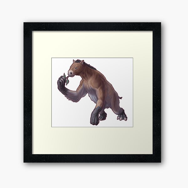 Item preview, Chalicotherium goldfussi designed and sold by CoffeeBlack Illustration.
