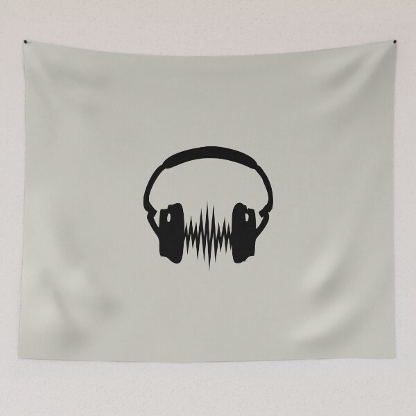 Item preview, Auriculares, Música, Disco, Baile, Electro, Trance, Techno, Wave, Pulso, designed and sold by boom-art.