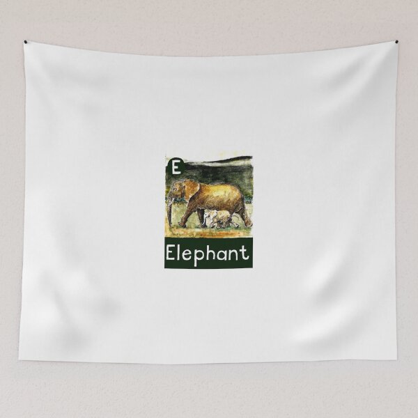 Item preview, E is for Elephant designed and sold by DavidDonovan.