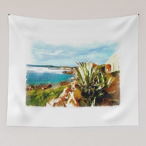 Item preview, Island Caprera: sea landscape and acacia designed and sold by Giuseppe Cocco.