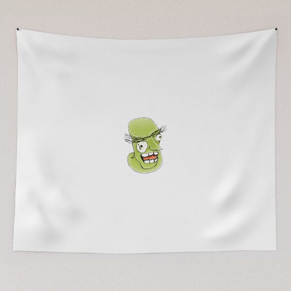Item preview, Mad Monster Man with Evil Expression designed and sold by DFLC Prints.