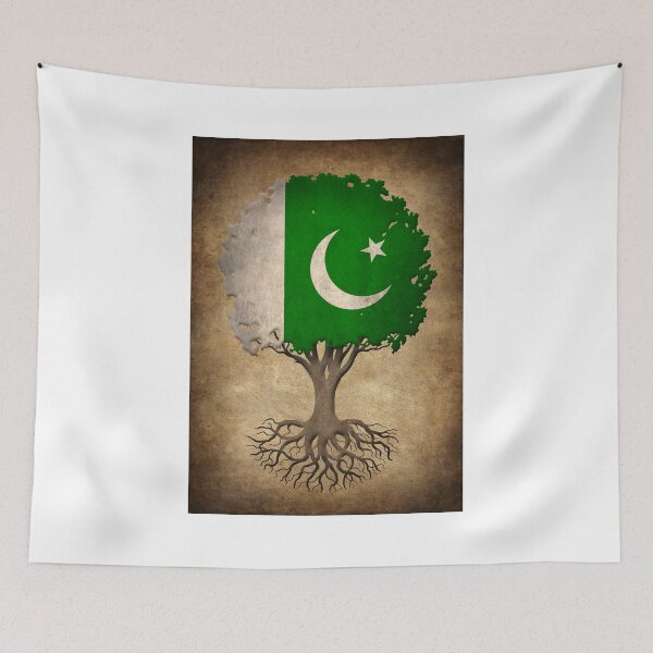Item preview, Tree of Life with Pakistani Flag designed and sold by JeffBartels.