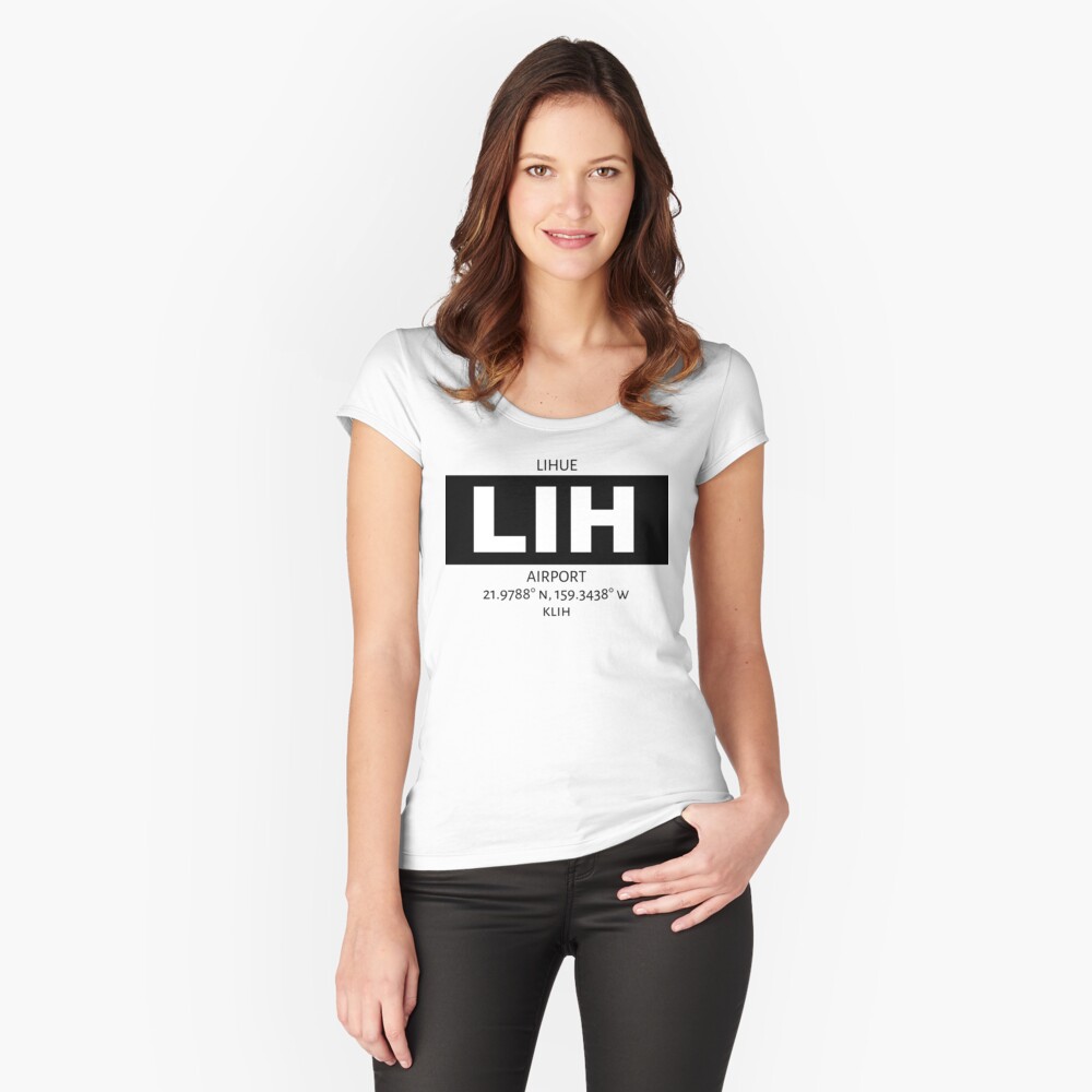 Item preview, Fitted Scoop T-Shirt designed and sold by AvGeekCentral.
